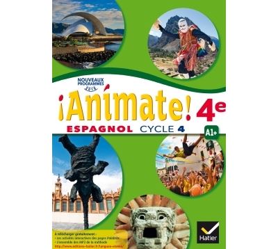 ¡ Animate ! Espagnol 2ème année LV2
