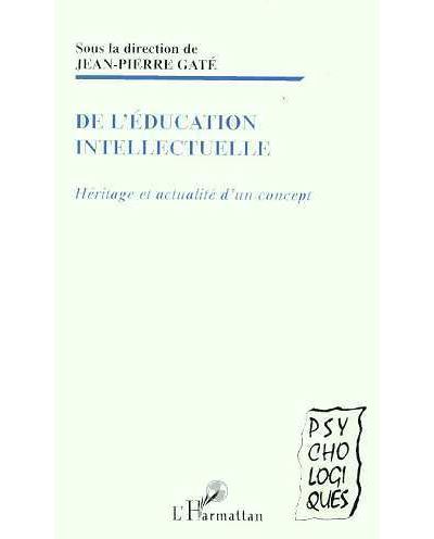 De l'éducation intellectuelle