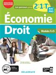 Économie-Droit 2de, 1re, Tle Bac Pro (2020) - Pochette élève