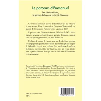 Le parcours d'Emmanuel