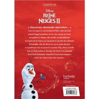 LA REINE DES NEIGES 2 - L'Album du film - Disney
