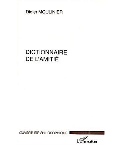 dictionnaire de l'amitie
