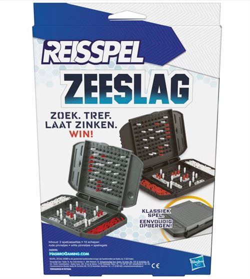 Hasbro Gaming Battleship Grab & Go Néerlandais 2 Joueur - vue 2