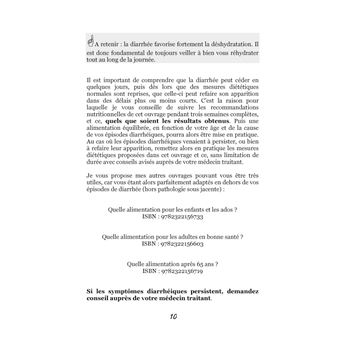 Quelle alimentation pour la diarrhée ?
