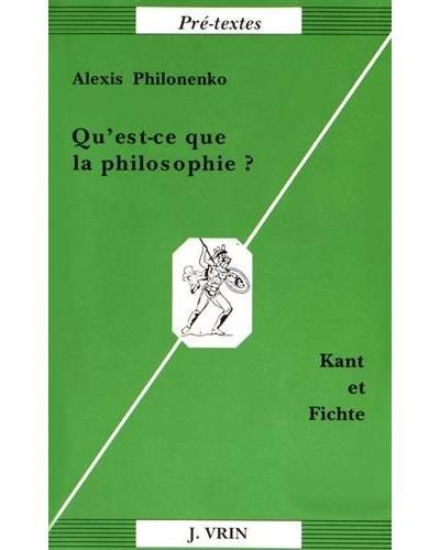 Qu'est-ce que la philosophie