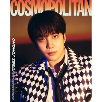 Magazine ateez jonghocosmopolitan e type july 2024