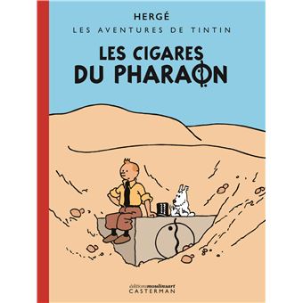 Tintin, Les Cigares du Pharaon - version originale colorisée