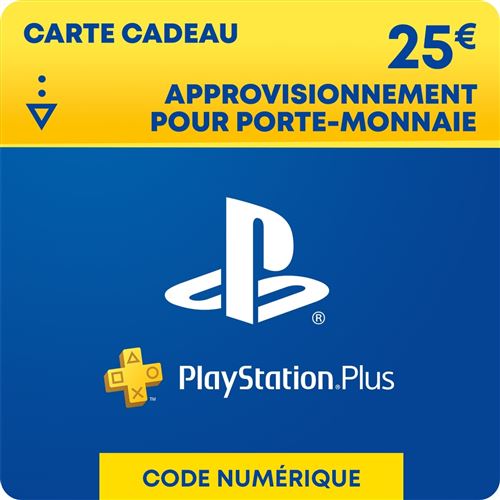 Code de téléchargement Playstation Store Fonds pour Porte-Monnaie virtuel 25E