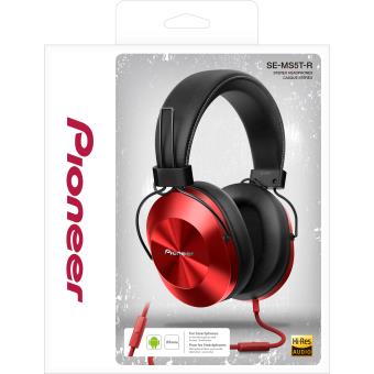 ヘッドホン SE MS5T R(RED/ROUGE/VERMELHO) Amazon.com: Pioneer High res Sealed Dynamic Stereo Headphone
