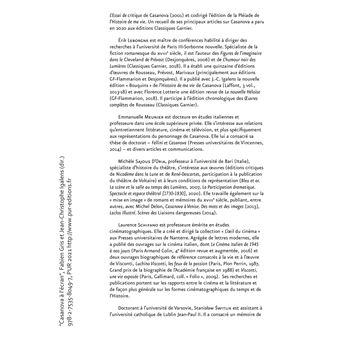 Casanova à l'écran