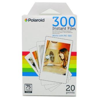 Conçue pour être utilisée avec les  appareils photo Fujifilm Instax Mini et PIC 300 60 feuilles Pellicule instantanée Polaroid PIF300 