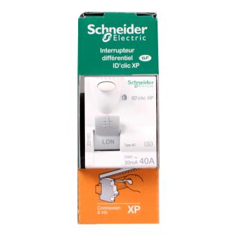 Disjoncteur différentiel Legrand 40A 30mA Type A
