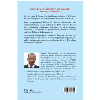 Franc CFA et émergence aux Comores