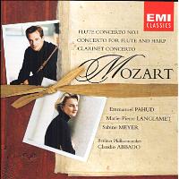 Konzert F.Flöte,Harfe+Klarin.