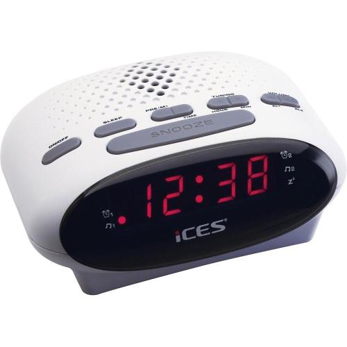 ICES ICR-210 WHITE - klokradio