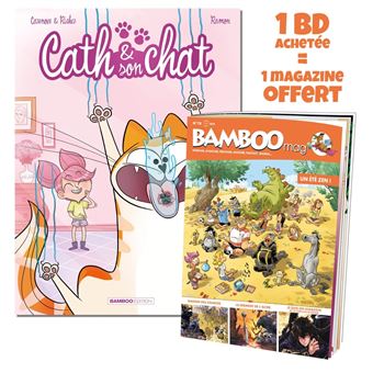 Cath et son chat - tome 01 + Bamboo mag offert