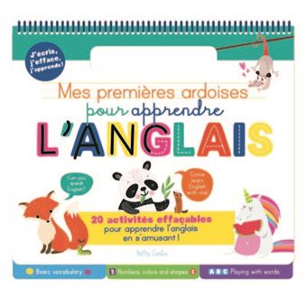 Mes premières ardoises pour apprendre l'anglais