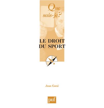 Le droit du sport - Jean Gatsi - Poche