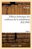Tableau historique des malheurs de la substitution. Tome 1