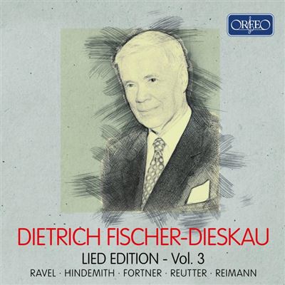 DIETRICH FISCHER-DIESKAU - LIED EDITION, VOL. 3
