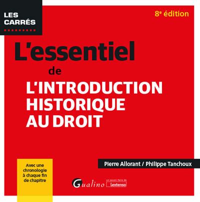 L'essentiel de l'introduction historique du droit