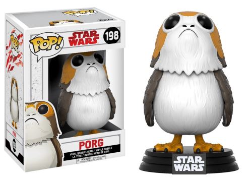 FUNKO - Funko Figurine POP Bobble-Star Wars-E8 TLJ-PORG, 14818