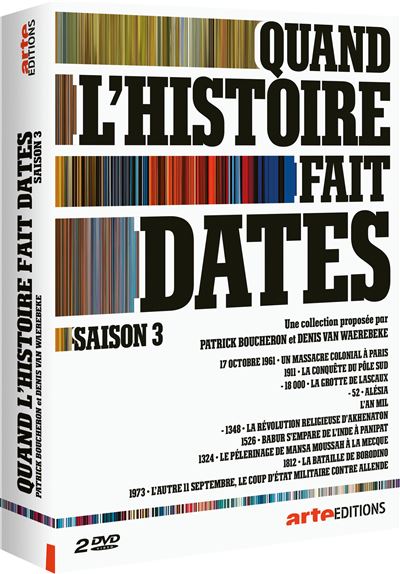 Coffret Quand l'histoire fait dates Volume 3 DVD