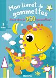 Mon livret de gommettes (Dinosaure jaune)