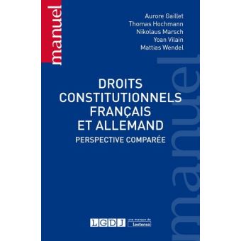 Droits constitutionnels français et allemand