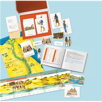 Coffret Montessori: L'Egypte ancienne
