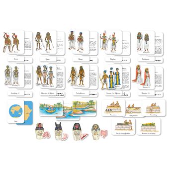Coffret Montessori: L'Egypte ancienne