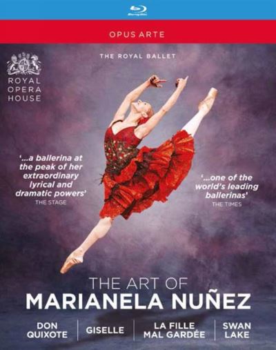 The Art Of Marianela Nunez : Don Quichotte, Giselle, La fille mal gardée, Le lac des cygnes Blu-ray