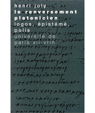 Renversement platonicien logos episteme polis