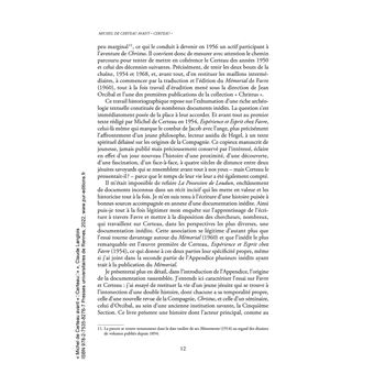 Michel de Certeau avant «Certeau»