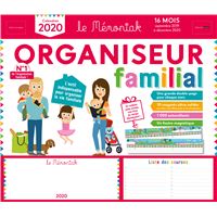 Organiseur familial 2019-2020 Mémoniak