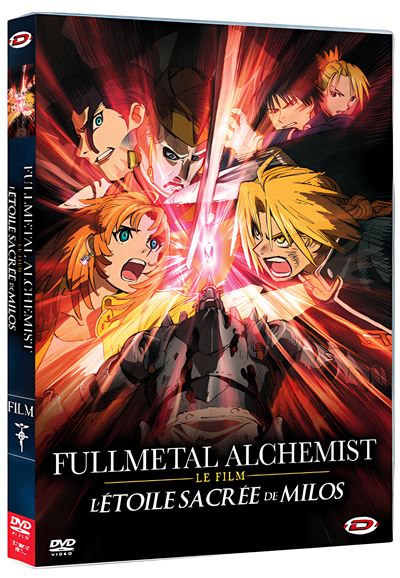 Fullmetal Alchemist : L'étoile sacrée de Milos Le Film DVD