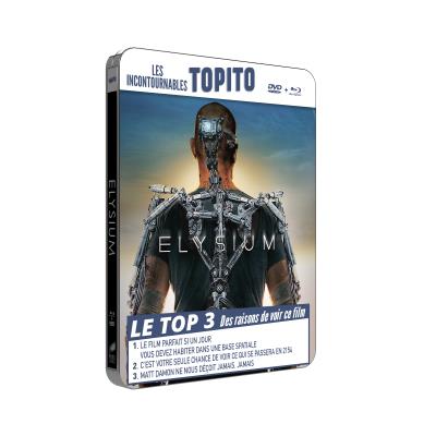 Elysium Boîtier métal Combo Blu-ray + DVD