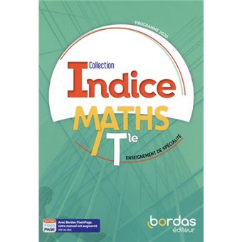 les indices du bleu mathématiques 1 3