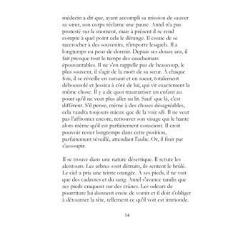 Tu ne resteras pas en vie