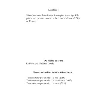 Tu ne resteras pas en vie