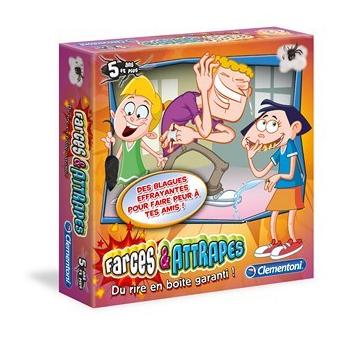 Lot de 4 blagues pratiques Parfait pour faire des farces amusantes sur vos amis (8 jouets