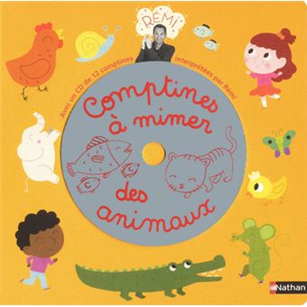 15 chansons et comptines interprétées par Rémi, accompagnés d'enfants