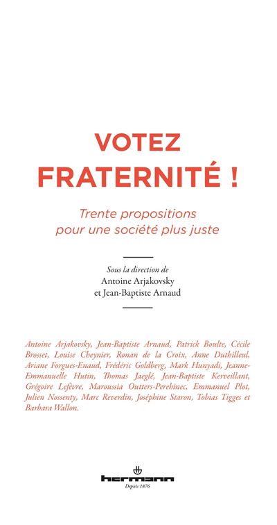 Votez fraternité !