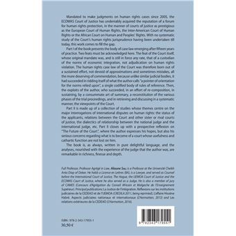 Disputes on human rights violation before the ecowas court of justice