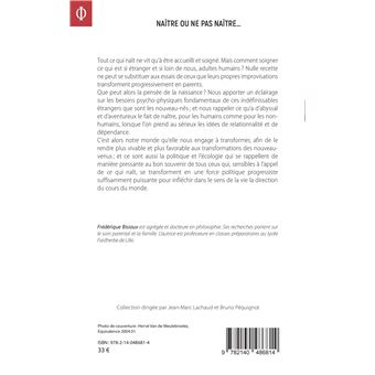 Naître ou ne pas naître...