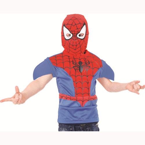 Haut imprimé avec muscles Spiderman Taille Standard