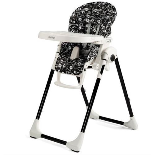Housse chaise haute Zero3 Dino Park marron Peg Perego - Les bébés