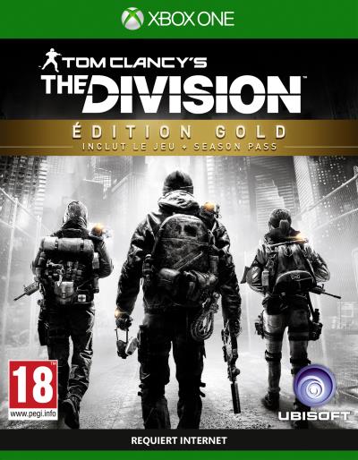 Pochette avant du jeu Tom Clancys The Division Edition Gold Xbox One