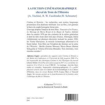 La fiction cinématographique