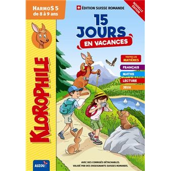 15 jours en vacances HarmoS 5 éditions 2021